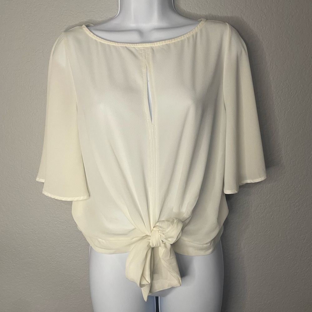 JRoberts Off White Top Size S